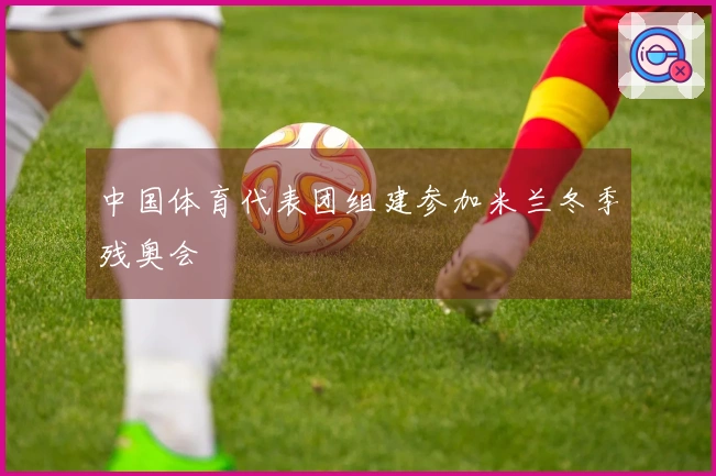 中国体育代表团组建参加米兰冬季残奥会